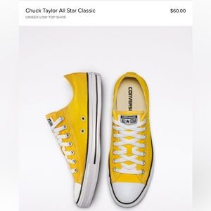 yellow converse✨